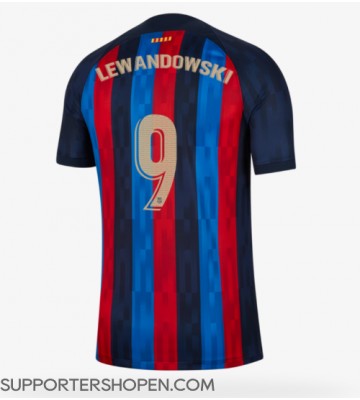 Barcelona Robert Lewandowski #9 Hemma Matchtröja 2022-23 Kortärmad